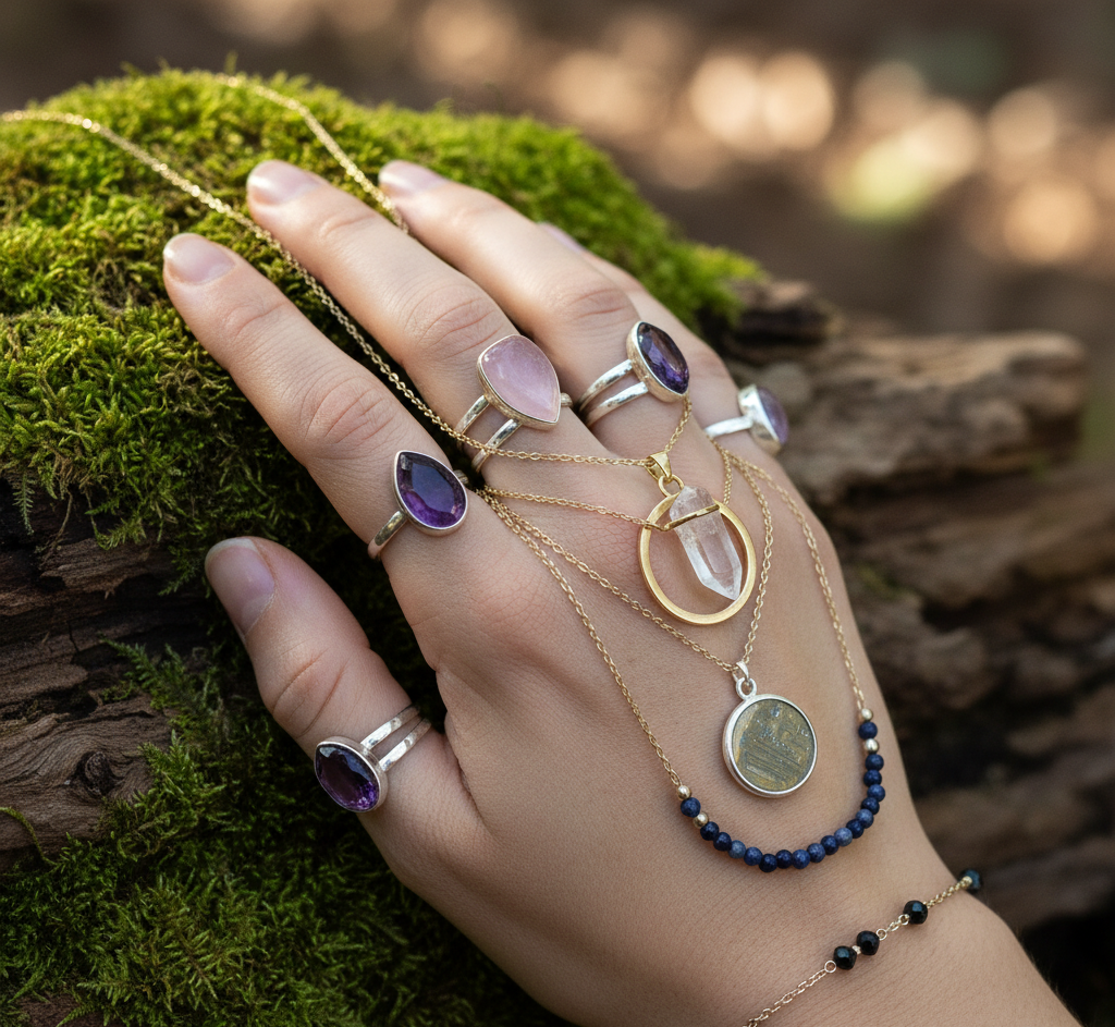 Healing Crystal Jewelry