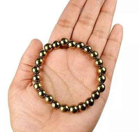 Divinity Crystals 7 Chakra Heart Bracelet - Natural 8 mm Crystal Bracelet for Good Luck, Love, Abundance, Healing, and Meditation for Men and Women