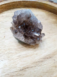 Smoky Quartz Geode Crystal Original AAA Grade Brazil Cluster for Healing and Meditation