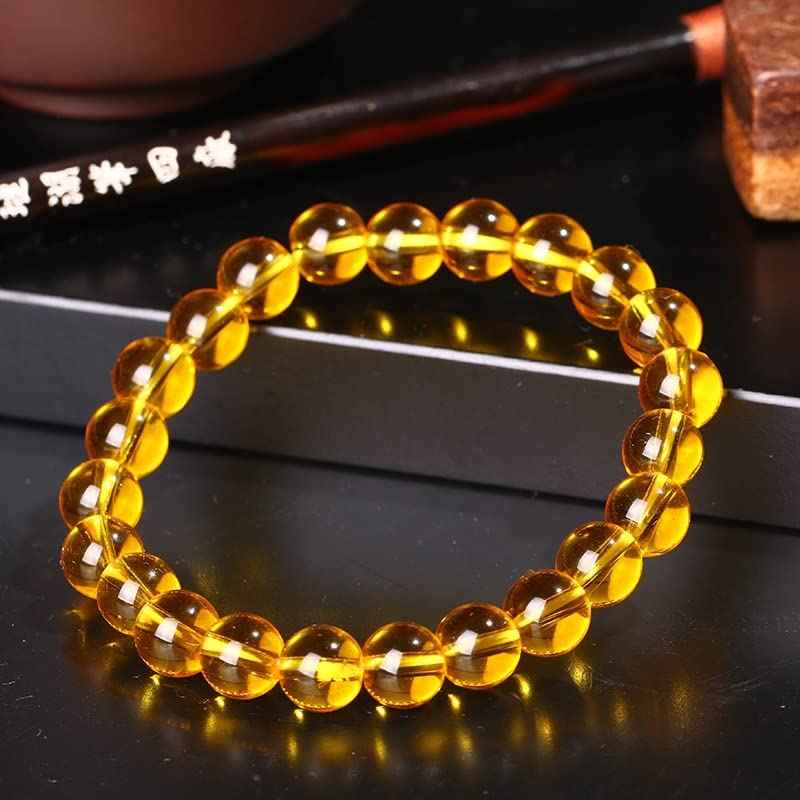 Divinity Crystals 7 Chakra Heart Bracelet - Natural 8 mm Crystal Bracelet for Good Luck, Love, Abundance, Healing, and Meditation for Men and Women