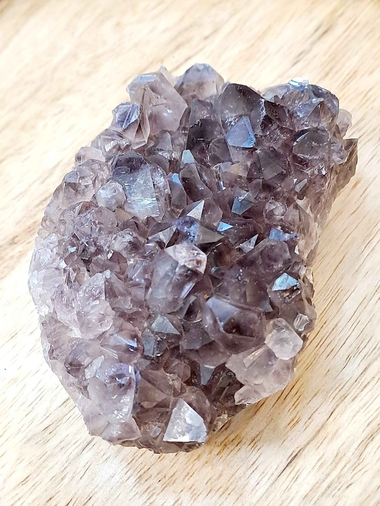 Smoky Quartz Geode Crystal Original AAA Grade Brazil Cluster for Healing and Meditation