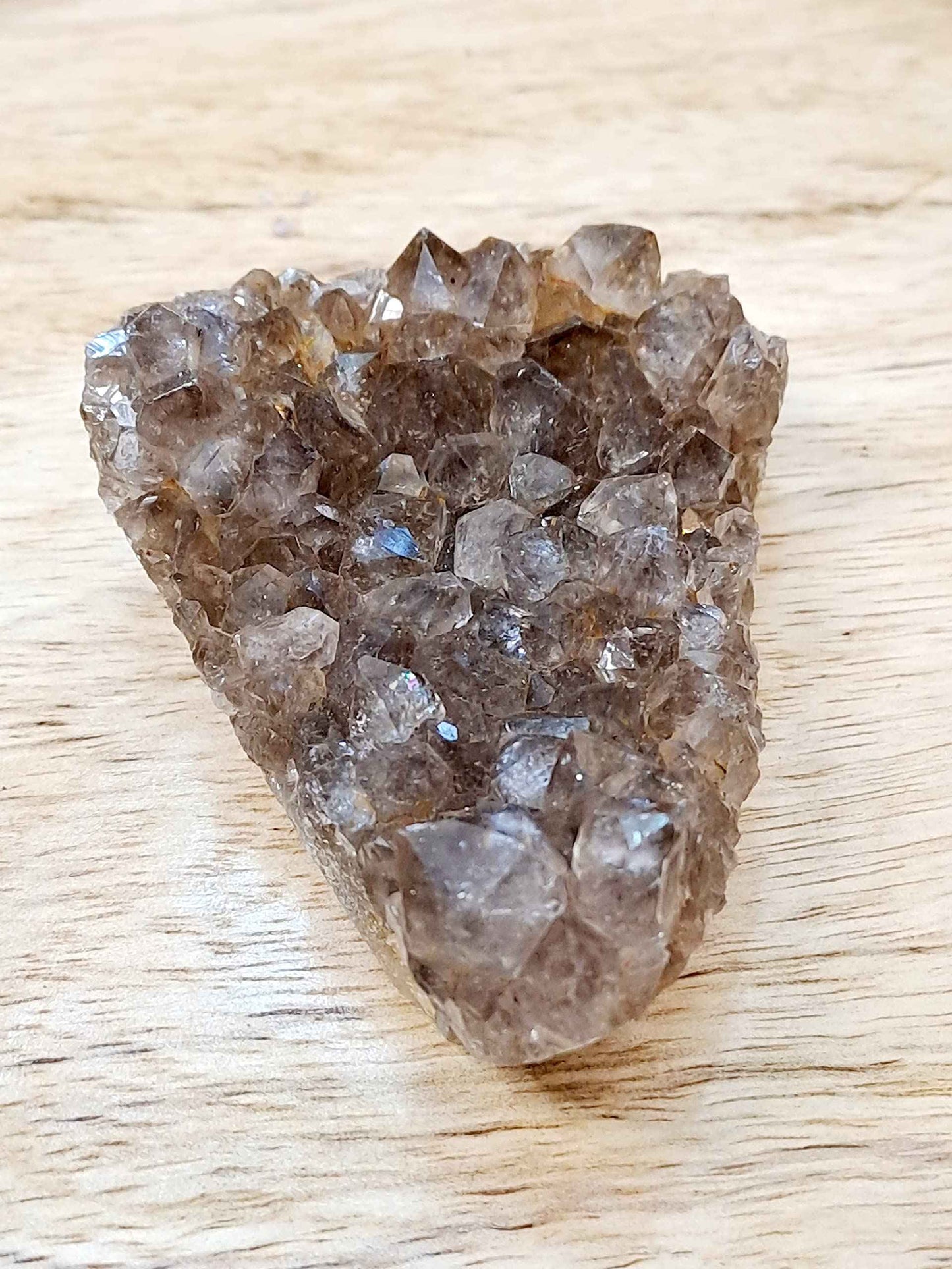 Smoky Quartz Geode Crystal Original AAA Grade Brazil Cluster for Healing and Meditation