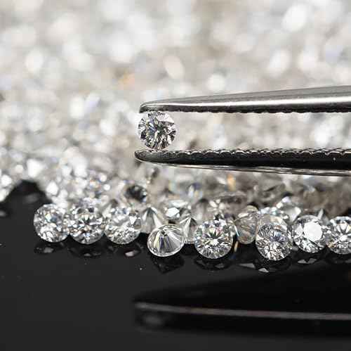 GRA Certified Lab Grown Moissanite Diamonds – Round Cut D VVS1 Loose Stone 2.5 Carat_9mm with Certificate & Warranty Card | For Engagement Rings & Custom Jewellery Designs