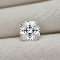 GRA Certified Lab Grown D Colorless VVS1 Clarity Excellent Cut Moissanite Diamond Simulant – Cushion Cut Loose Gemstone 4.75 Carat (10 mm) with Certificate & Warranty Included | For Custom Jewellery Projects and Engagement Rings - IGL Jewels