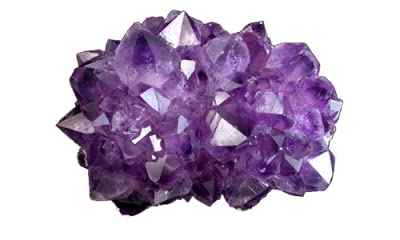 Divinity Crystals Amethyst Natural Cluster - 250 Carat+ Geode Rough Stones for Reiki, Pooja, Crystal Healing, and Meditation