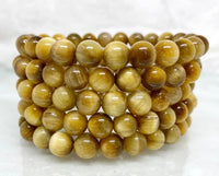 Divinity Crystals 7 Chakra Heart Bracelet - Natural 8 mm Crystal Bracelet for Good Luck, Love, Abundance, Healing, and Meditation for Men and Women