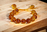 Divinity Crystals Natural Citrine Adjustable Band - 14 mm Pure Certified