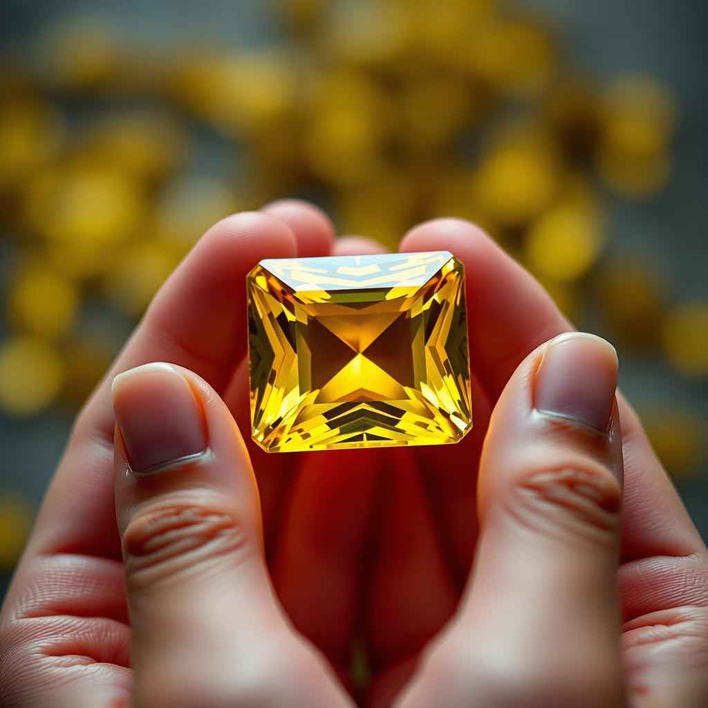 Natural Citrine Gemstone Stone Original Certified 7 Ratti to 11 Ratti Original Certified Natural Citrine Gemstone (Rhio Grande Topaz) AAA Quality for Ring Jewellery For Men and Women