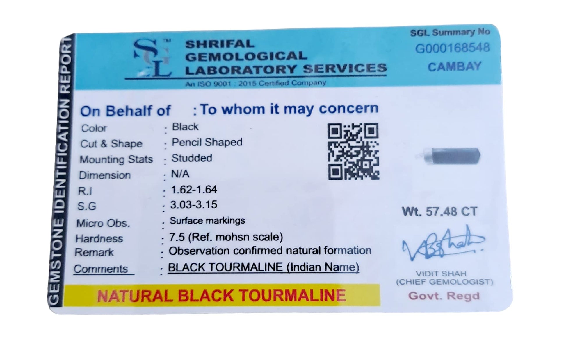 Divinity Crystals Black Tourmaline Pendant Locket with German Silver Chain for Protection, Motivation, and Healing