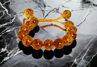 Divinity Crystals Natural Citrine Adjustable Band - 14 mm Pure Certified