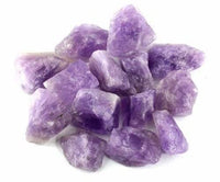 Natural Healing crystal Amethyst Raw Rough Stones | Weight : 150 Grams Approx. | Pack of 4 to 8 pc | Hand Picked and Cleaned - IGL Jewels