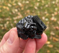 Natural Pure Black Tourmaline Certified Clusters for Grounding and Protection | Healing and Meditation - Cleansing off Negative Energy