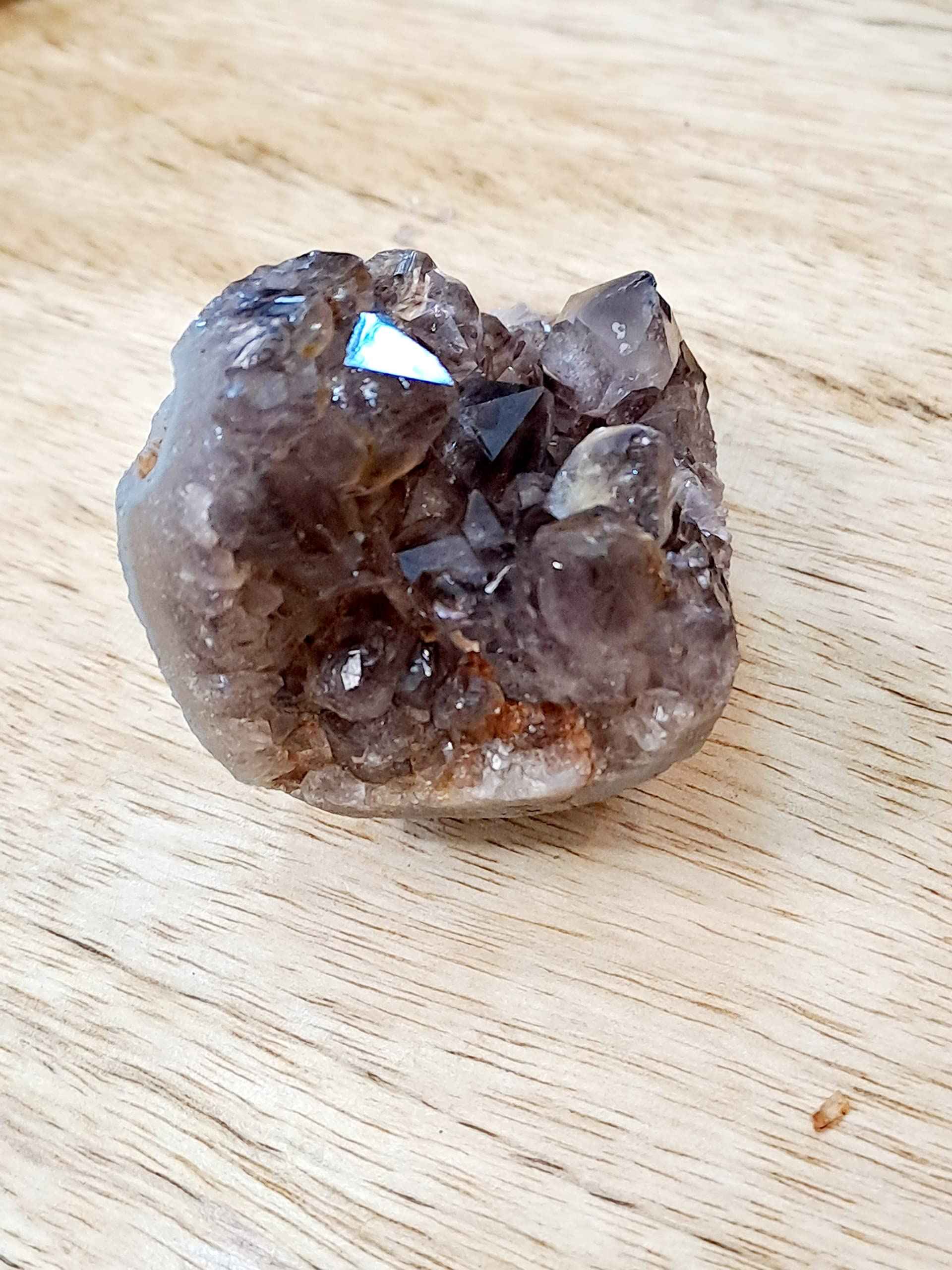 Smoky Quartz Geode Crystal Original AAA Grade Brazil Cluster for Healing and Meditation