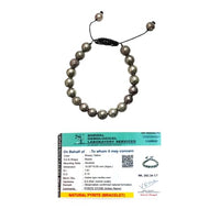 Golden Pyrite Natural Pyrite Bracelet AAA Grade 10mm Unisex Thread Design Real Crystal Bracelet for Wealth, Confidence, and Protection - IGL Jewels