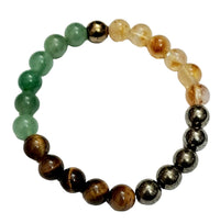 Divinity Healing Crystals Money Magnet Bracelet - Certified 8mm Beads for Prosperity and Abundance
