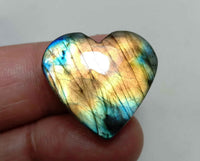 Natural Labradorite Healing Crystal AAA Grade Cabochons - Single Stone (20 mm to 30 mm Approx.)