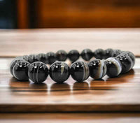 Divinity Certified Black Tourmaline Crystal Ring for Healing, Protection, and Motivation