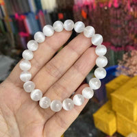 Divinity Crystals 7 Chakra Heart Bracelet - Natural 8 mm Crystal Bracelet for Good Luck, Love, Abundance, Healing, and Meditation for Men and Women