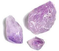 Natural Healing crystal Amethyst Raw Rough Stones | Weight : 150 Grams Approx. | Pack of 4 to 8 pc | Hand Picked and Cleaned - IGL Jewels