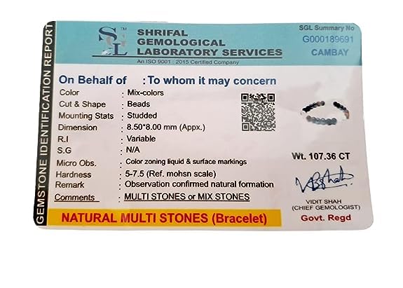 Ultimate Protection Natural Crystal Healing Bracelet - Certified 8 mm Beads for Negative Energy Protection and Good Luck, Unisex Beaded Meditation Accessory