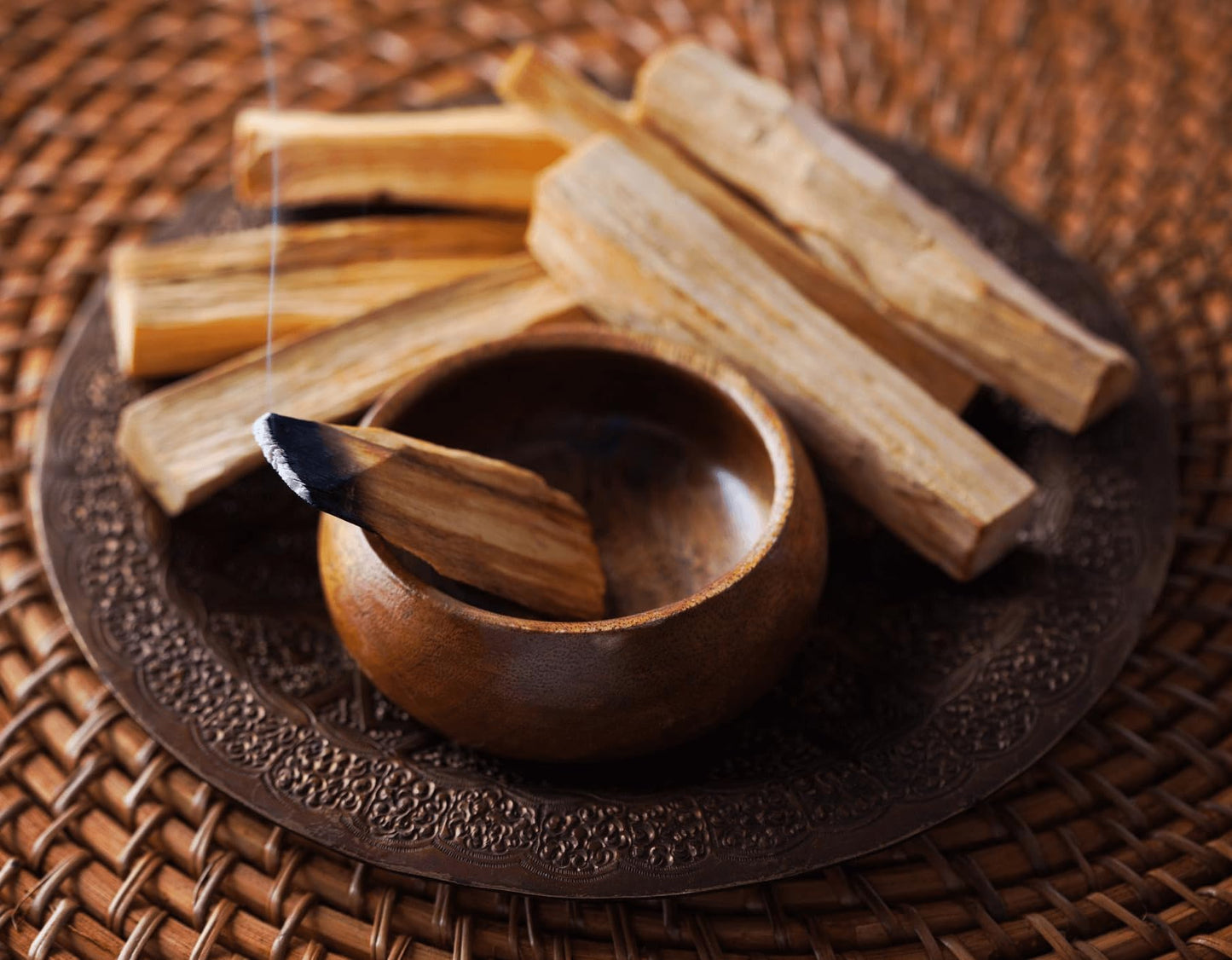 Palo Santo Incense Sticks from Ecuador for Healing and Stress Relief | 100% Natural, Wild Harvested, Available in Packs of 2 to 20