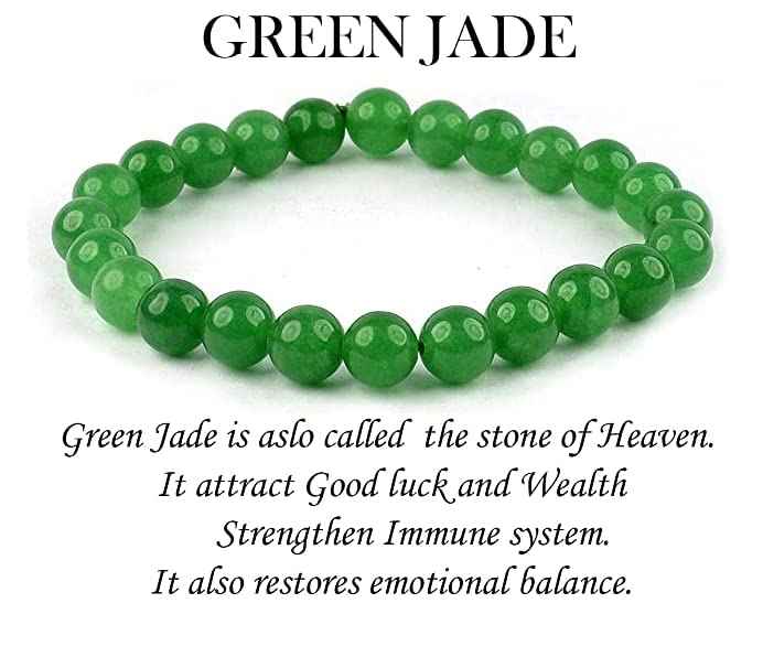 Divinity Crystals 7 Chakra Heart Bracelet - Natural 8 mm Crystal Bracelet for Good Luck, Love, Abundance, Healing, and Meditation for Men and Women